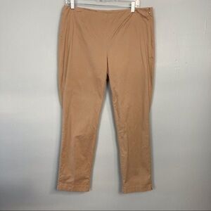 𝅺J. Jill Stretch Straight Leg Side Zip Ankle Pants